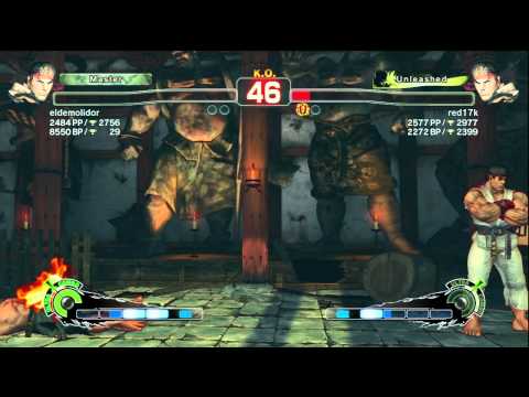 eldemolidor (Ryu) Vs. red17k (Ryu)