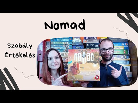 Árpád vezér struccháton: Nomad társasjáték játékbemutató és szabályismertető - Társasozz Okosan!