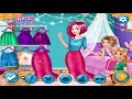 Ariel S Life In The Big City Disney Princess Ariel Rapunzel And Belle Dress Up Game 720p 30fps H26