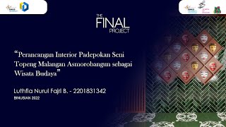 Perancangan Interior Padepokan Seni Topeng Malangan Asmorobangun sebagai Wisata Budaya
