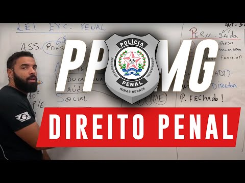 Concurso Polícia Penal MG 2025 | Direito Penal - Aula Bizurada e Direto ao Ponto!