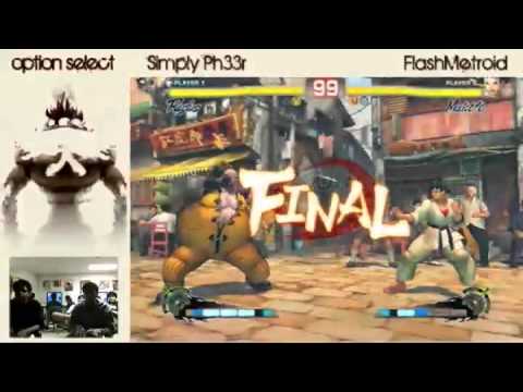 2-07-2011 Simply Ph33r (Rufus) vs FlashMetroid (Makoto) - SSF4