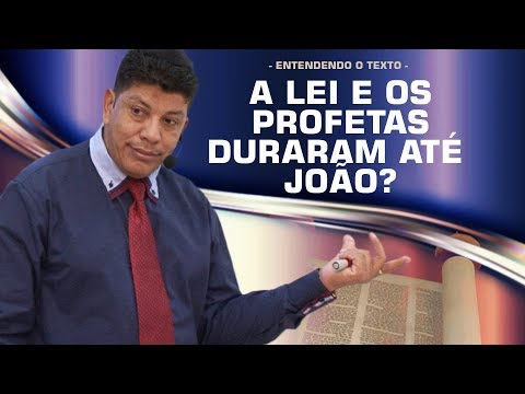 A LEI E OS PROFETAS DURARAM ATÉ JOÃO? | Rabino Moshe Keller - TALMIDIM Centro de Estudos