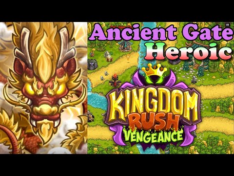 Kingdom Rush Vengeance Ancient Gate Heroic Hero Dianyun (Level 23)