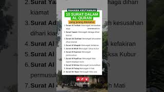 Download lagu inilah keajaiban 10 surat dalam Al Quran, Yasin, Al Mulk, Al waqiah, dll yang wajib kamu tahu mp3