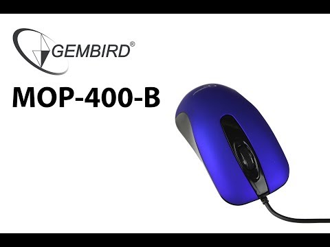 Миниатюра изображения товара Мышь Gembird MOP-400-B