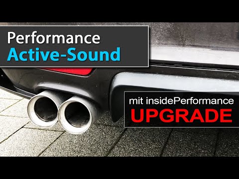 Active Sound UPGRADE von insidePerformance für BMW M Performance Fahrzeuge