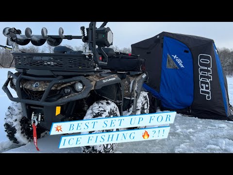 Is THIS the BEST Portable Flip Over SET UP?! (Otter XT Pro Lodge X Over Review and Walkthrough)