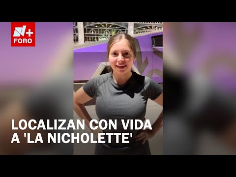 Localizan con vida a Nicole Pardo, La Nicholette, en Culiacán