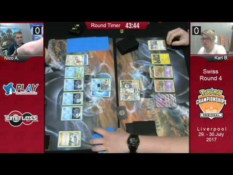 Liverpool Regionals R4 - Nico Alabas vs. Karl Blake (Greninja vs. Drampa/Garbodor)