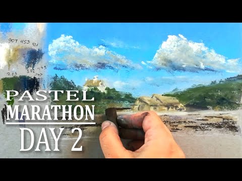 Pastel marathon - Day 2 | Seaton beach