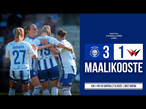 HJK vs PK-35 3-1 Vantaa maalikooste