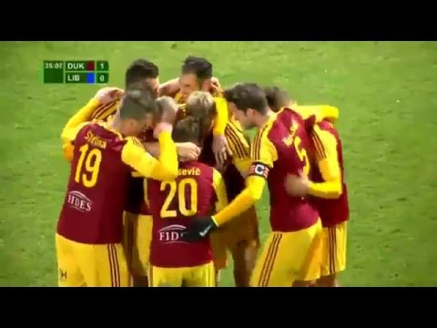 Dukla Praha vs. Slovan Liberec  2 - 0  All Goals (Czech Liga - 12 February 2016)