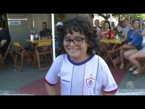 A cidade de Itabaiana parou para acompanhar a grande final do campeonato sergipano - BGM