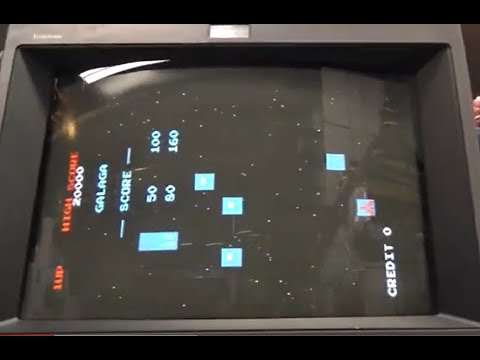 Galaga PCB Repair - FPGA CAT Box - Bad Sprites