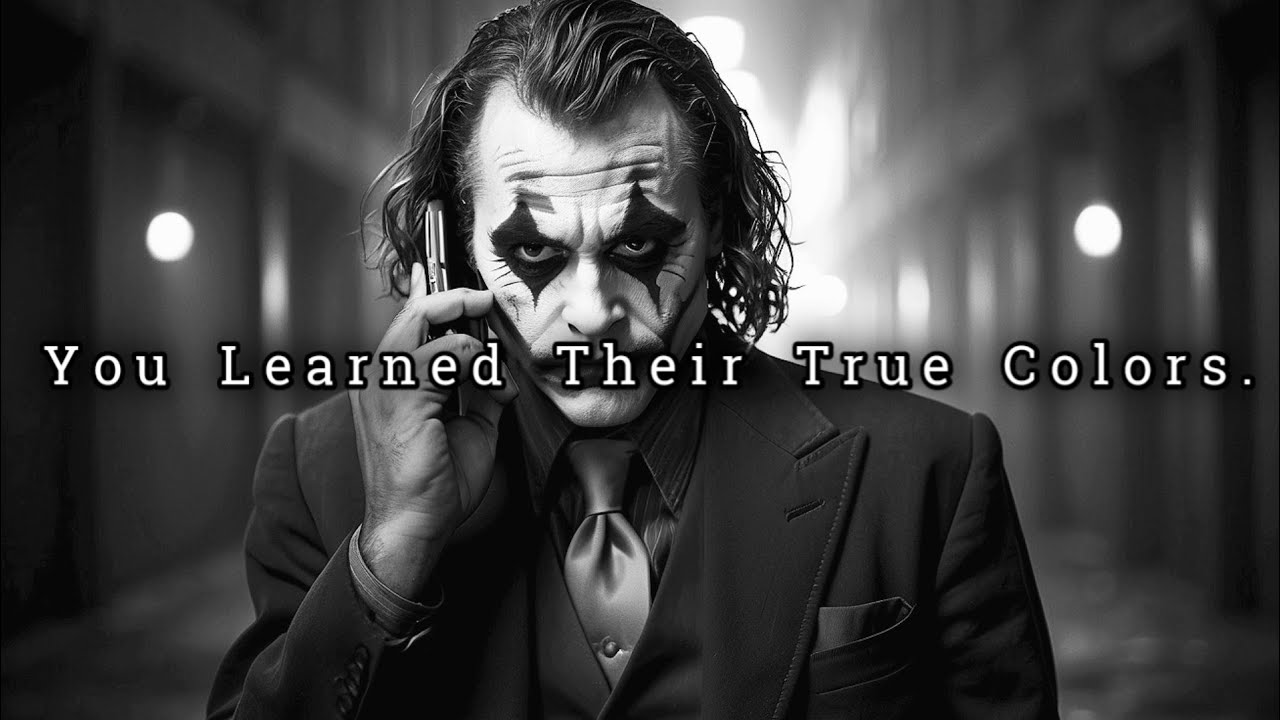 You Didn’t Lose, You Just Learned Who They Truly Are