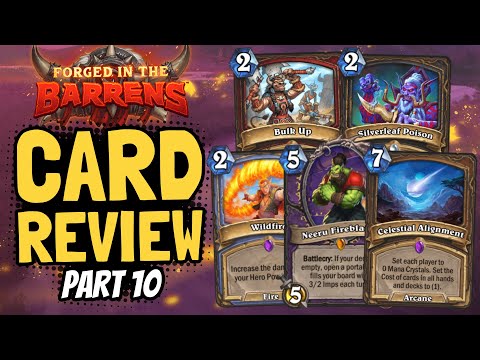 FINAL REVIEW!! 70+ cards to discuss, my biggest review ever. | Barrens Review #10 | Hearthstone