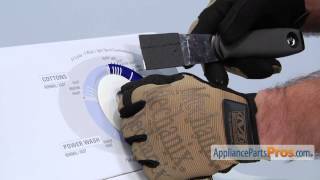 How To: GE Dial Assembly WH11X10033