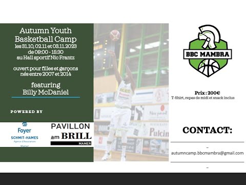 Youth Autumn Camp BBC Mambra 2023