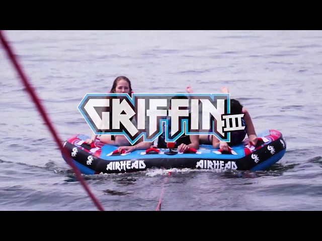 Griffin 2 Inflatable Towable Tube Dual Rider 2