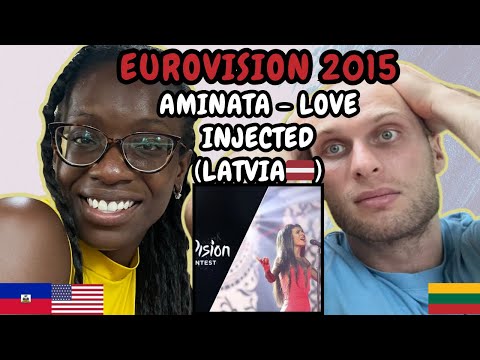 REACTION TO Aminata - Love Injected (Latvia 🇱🇻 Eurovision 2015) | FIRST TIME LISTENING TO AMINATA