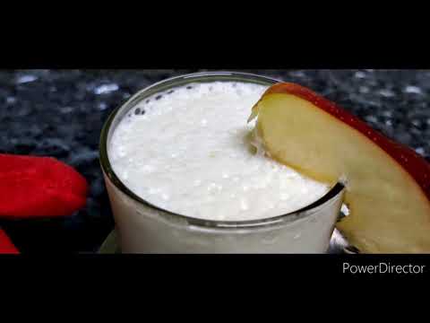 Sripriya's Tasty Apple 🍎 Milkshake Recipe