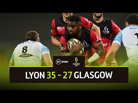 Lyon vs Glasgow Warriors (35-27) | French side fight back to reach semis! | Challenge Cup Highlights