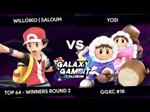 GGxC #18 - Saloum (Pokemon Trainer) vs yosi (Ice Climbers) - Top 64 - Winners Round 2
