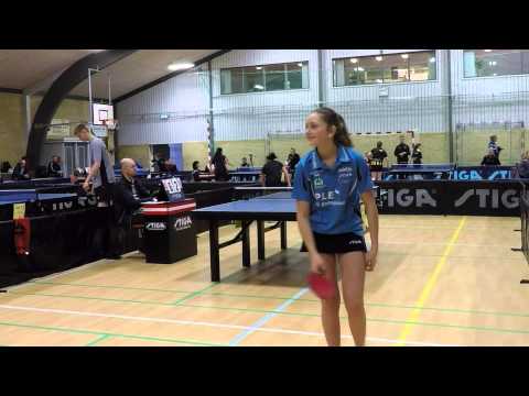 150314 TOP12, Alberte Holck Christensen - Kornelia Jönsson