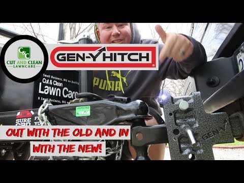 New Trailer Hitch Upgrade | GEN-Y Trailer Hitch Adjustable 16k Offset Drop Hitch