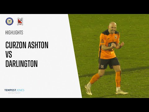 Curzon Ashton 1-3 Darlington - National League North - 2023/24