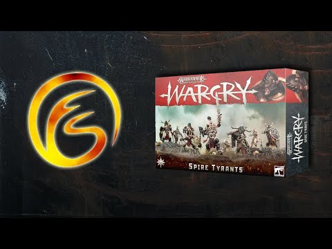 The Spire Tyrants Miniatures Review  - Warhammer Age Of Sigmar Warcry Unboxing - Firestorm Games