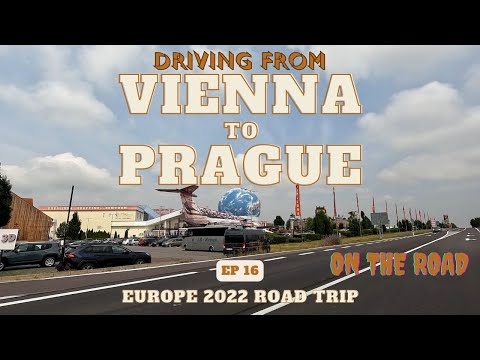 DRIVING FROM VIENNA TO PRAGUE 4K : ROAD TRIP [EP 16]