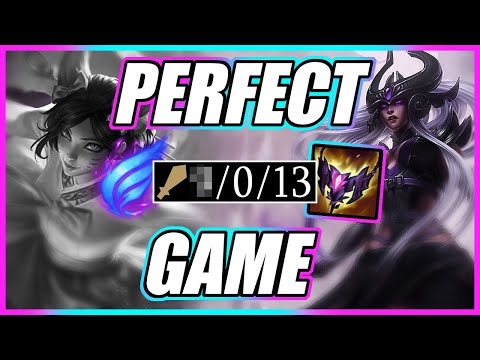 NEVER Ban My Ahri - Perfect Syndra Game (ft. Scrubnoob)