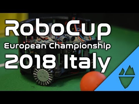 RoboCup European Championship Italy 2018 - Iceberg Robots (Roboter Fußball)
