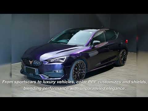 Mastering the Look and Longevity: Case Studies of Color PPF Applications