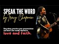 Speak the Word, by Tracy Chapman