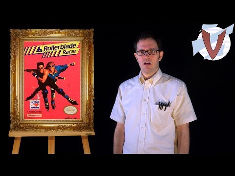 RollerBlade Racer (NES) [AVGN: Bad Game Cover Art 20 - RUS RVV]