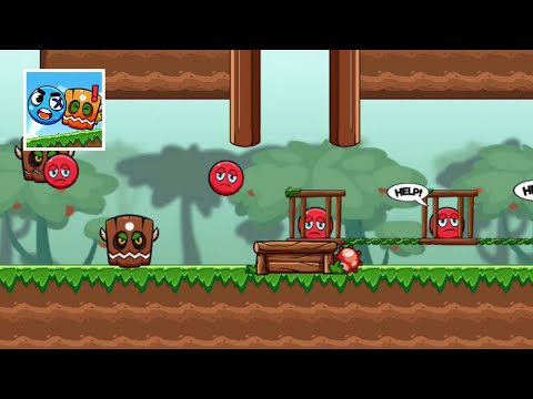 Ball V - Red Boss Challenge Gameplay | All Levels Part1 Android,ios