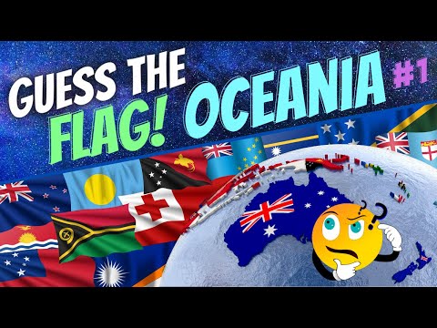 Guess The Flag Quiz | Oceania Edition | Flags Of Oceania #1