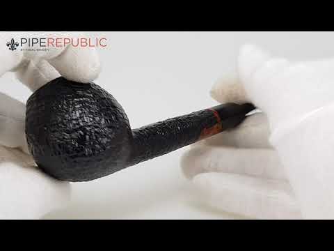 Sara Eltang Denmark Freehand Pfeifen sandblasted long shanked Apple Einzelstück