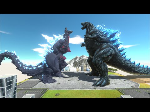 Godzilla Nemesis VS Godzilla Earth then rescue Evolved Godzilla