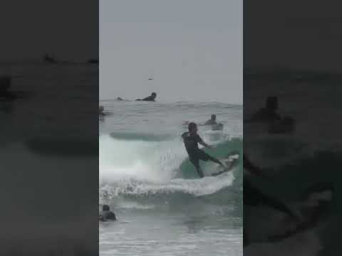 Surfing Lower Trestles on a Softop