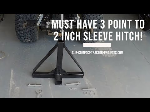 Shop Talk  - Three Point to 2 Inch Sleeve for Cat 0 and More!