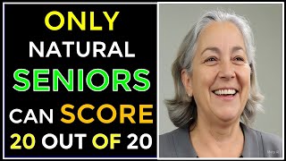 Only Natural Seniors Can Score 20 Out of 20 | Match The VOCABULARY Words #questions