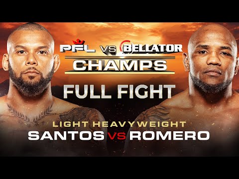 Yoel Romero vs Thiago Santos | PFL vs Bellator | Full Fight