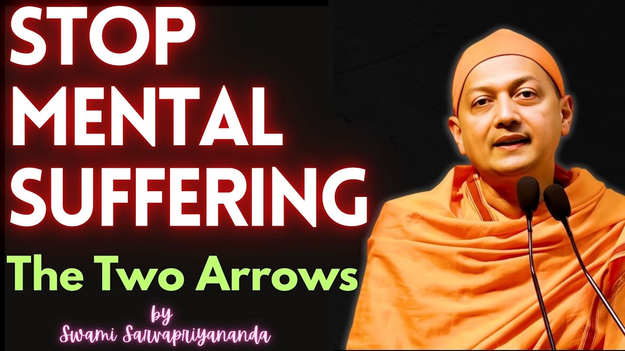PAIN IS INEVITABLE. Suffering Isn’t | Swami Sarvapriyananda #swamisarvapriyananda #vedanta