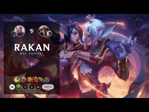 Rakan Support vs Sett - KR Master Patch 12.20