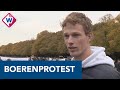 Jonge boer is als eerste op Malieveld: 'We moesten onderhandelen met de politie' - OMROEP WEST