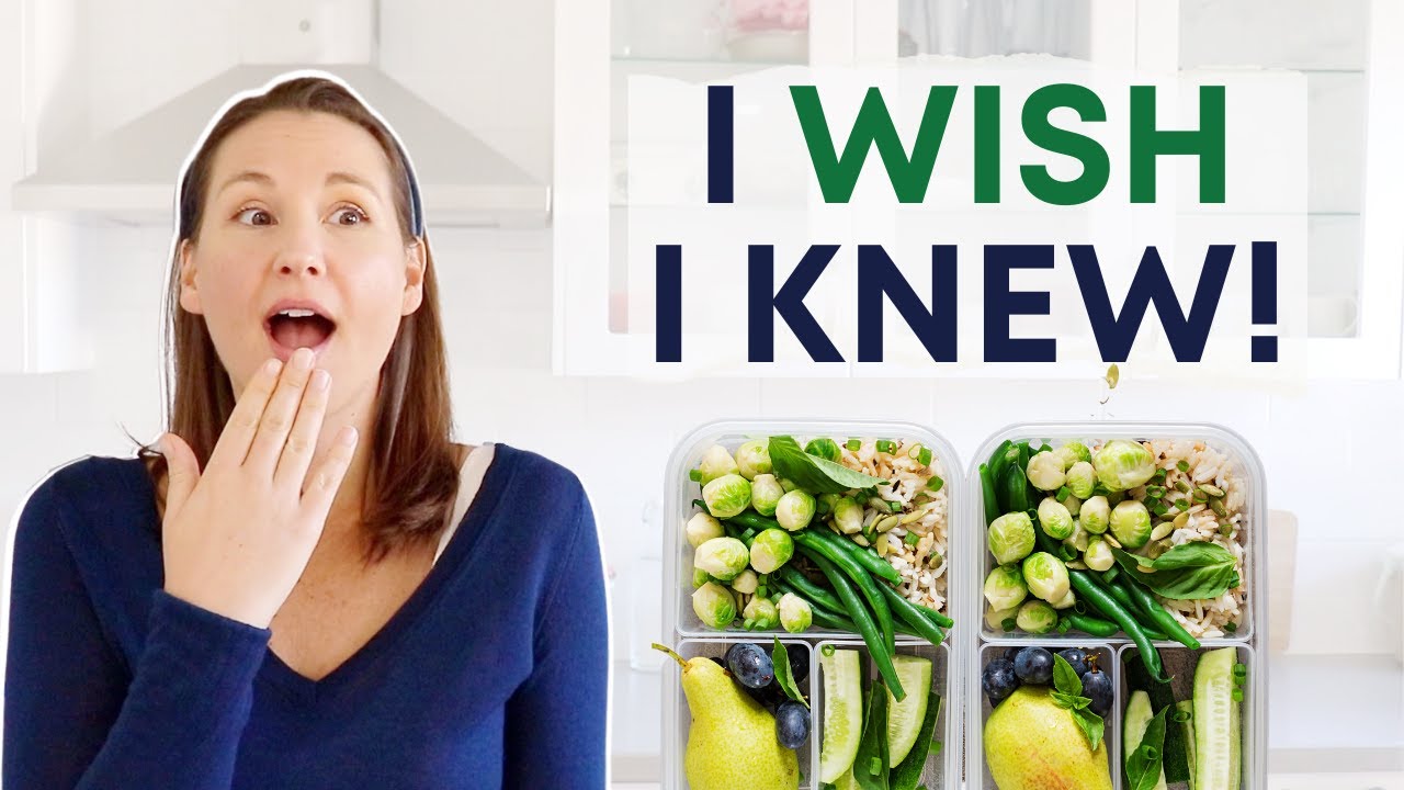 5 Beginner Meal Prep Tips I Wish I Knew